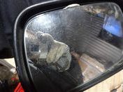 Зеркало левое механическое