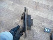 Диск тормозной передний не вентилируемый