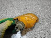 Указатель поворота в бампер левый