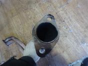 Приемная труба глушителя