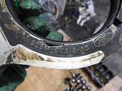 Крышка двигателя задняя